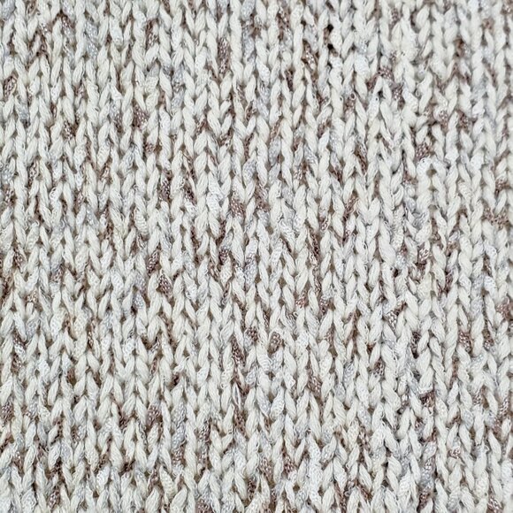 Naturals d & co. Open Front Chunky Knit Short Sleeve Tunic Cardigan NWOT Size 1X - Picture 11 of 16